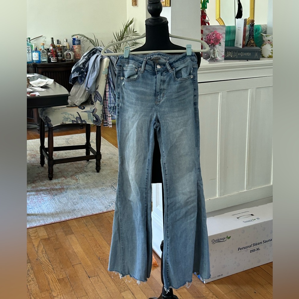American Eagle wide leg jeans